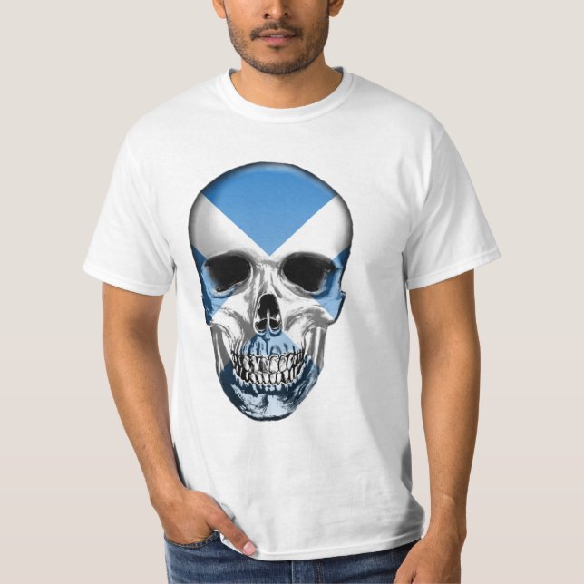 T-shirt Crâne écossais (Devant)