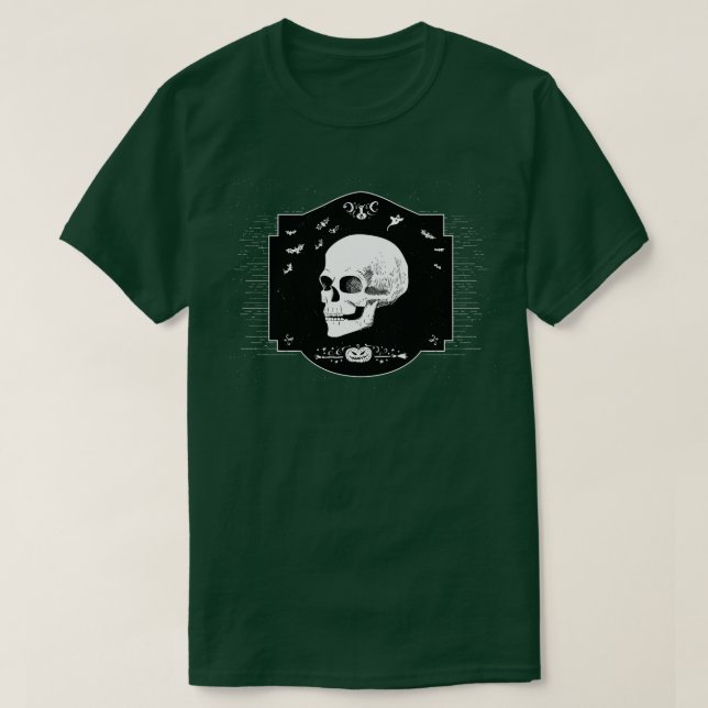 T-shirt Crâne éffrayant (Design devant)