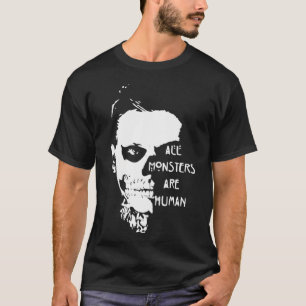 T-shirt Crâne effrayant jamais