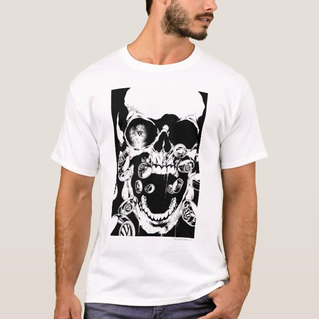 T-shirt Crâne et anneaux (Devant)