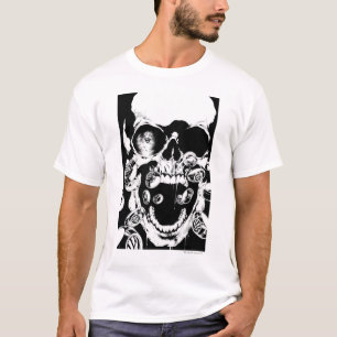 T-shirt Crâne et anneaux
