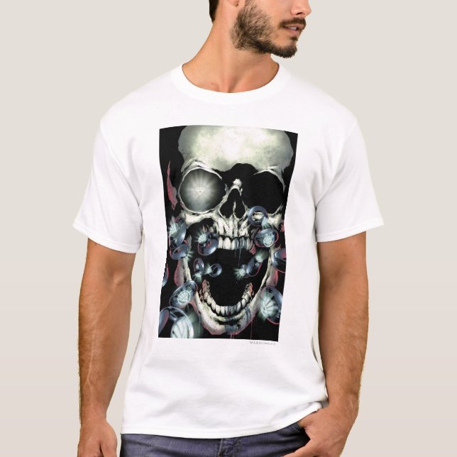 T-shirt Crâne et anneaux - Couleur (Devant)