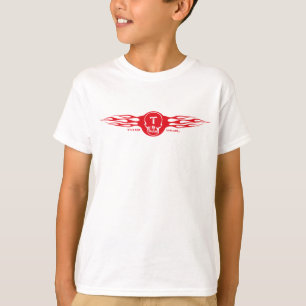 T-shirt Crâne et flammes