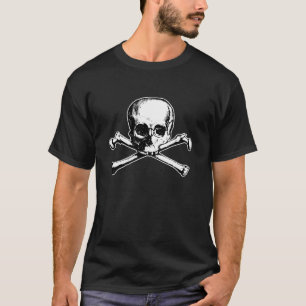 T-shirt Crâne et os croisés