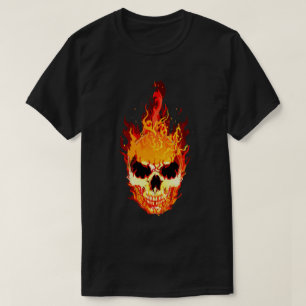T-shirt Crâne flamboyant