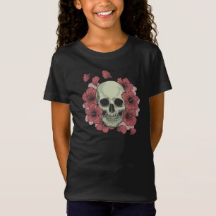 T-Shirt Crâne floral Dia de los Muertos   Chemise