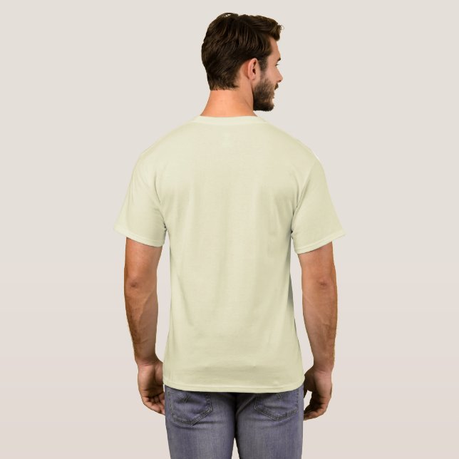 T-shirt Crâne Floral Gothique (Dos entier)