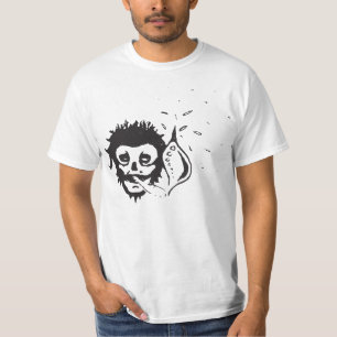 T-shirt crâne fumant