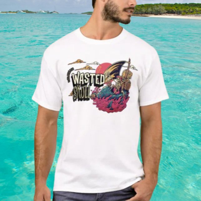 T-shirt Crâne Gâché : Os, Boissons & Cie. (Créateur téléchargé)