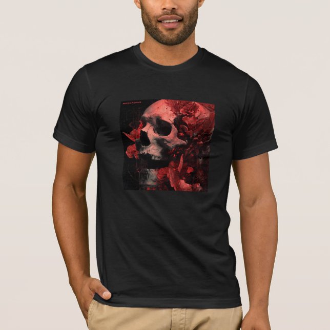T-shirt crâne gothique Fangll Morges (Devant)