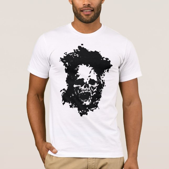 T-shirt crâne graphique (Devant)