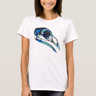 T-shirt Crâne graphique de Raven : couleurs fraîches