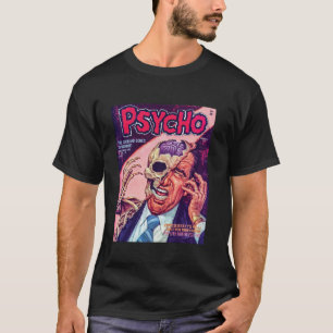 T-shirt Crâne Halloween Horreur Vintage Comique Livre Retr