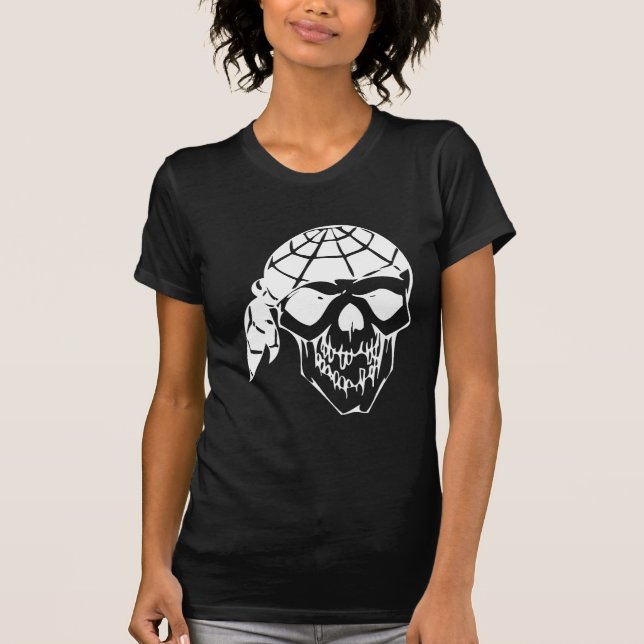 T-shirt Crâne humain (Devant)