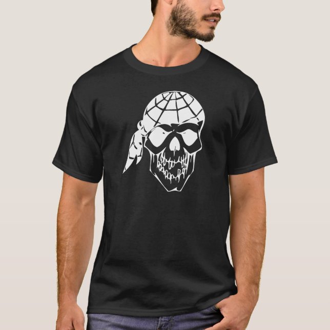 T-shirt Crâne humain (Devant)