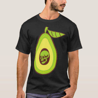 T-shirt Crâne humain pensant à l'avocat