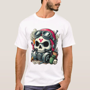 T-shirt Crâne impressionnant