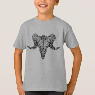 T-shirt Crâne inspiré de moutons