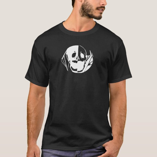 T-shirt Crâne inverse (Devant)