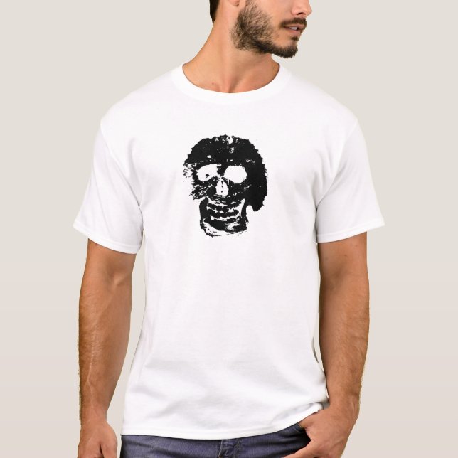 T-shirt crâne inversé 1 (Devant)