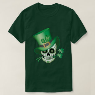 T-shirt Crâne irlandais de sucre