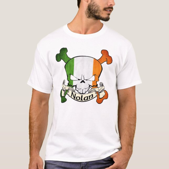T-shirt Crâne irlandais Nolan (Devant)