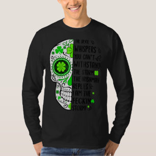 T-shirt Crâne Irrishman Pride Hommes Saint Patrick Day Mat