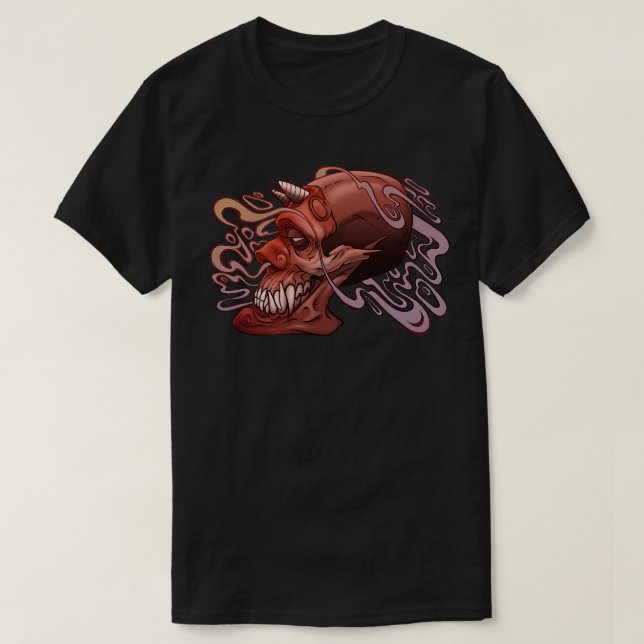 T-shirt Crâne japonais (Design devant)