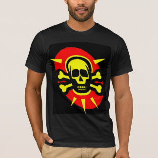 T-shirt Crâne Jaune