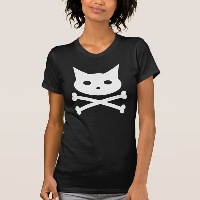 T-shirt Crâne Kitty (Devant)