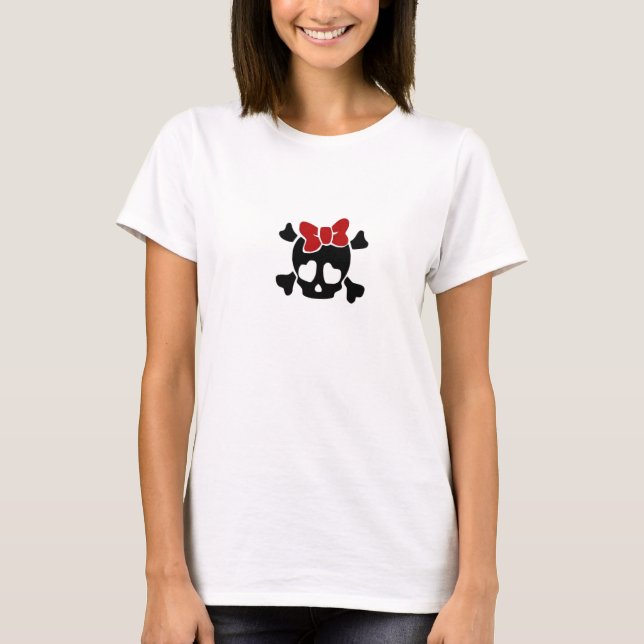 T-shirt Crâne Lace (Devant)