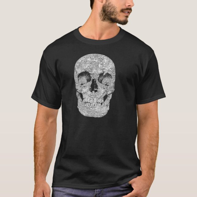 T-shirt Crâne liquide I (Devant)