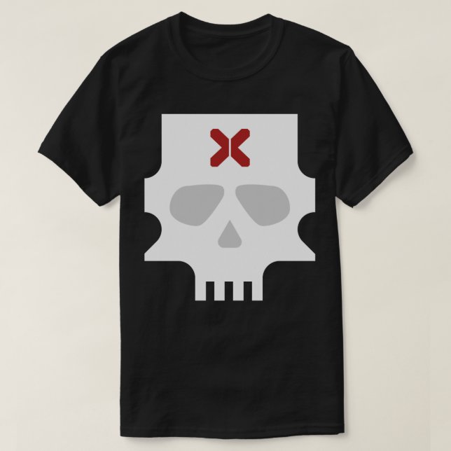 T-shirt Crâne Marauders (blanc) 1 (Design devant)