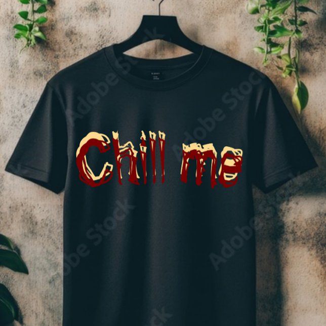 T-shirt crâne me refroidir (Créateur téléchargé)