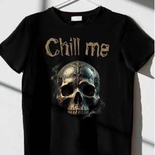 T-shirt crâne me refroidir