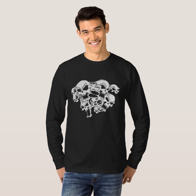 T-shirt Crâne mort (Devant entier)