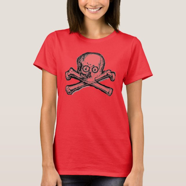 T-shirt Crâne MTB (Devant)