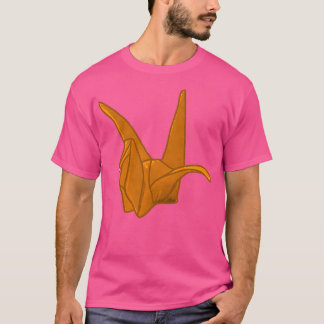 T-shirt Crane Orange Origami