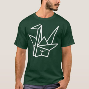 T-shirt Crane Origami