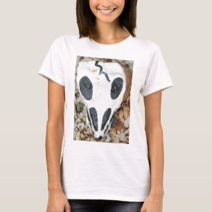 T-shirt crâne peint