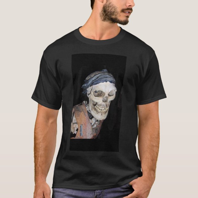 T-shirt crâne pirate (Devant)