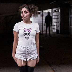 T-shirt crâne pour enfants - Conception de la mâch