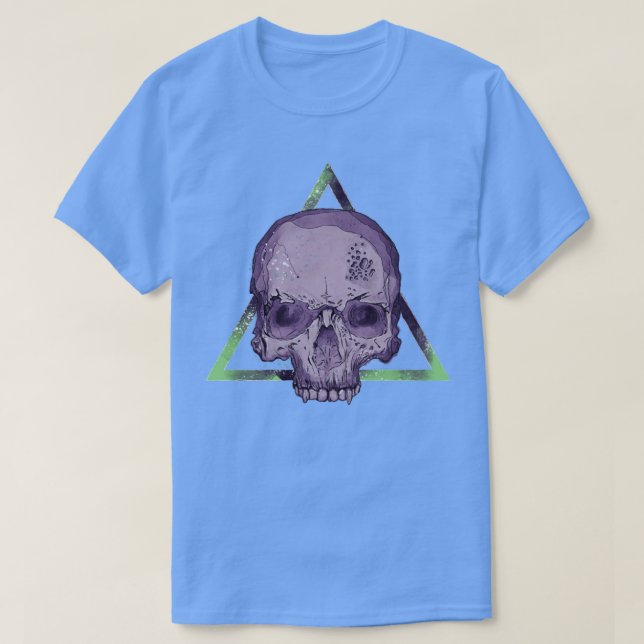 T-shirt Crâne pourpre (Design devant)