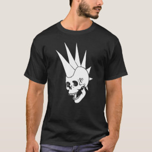 T-shirt Crâne Punk personnalisable version 2