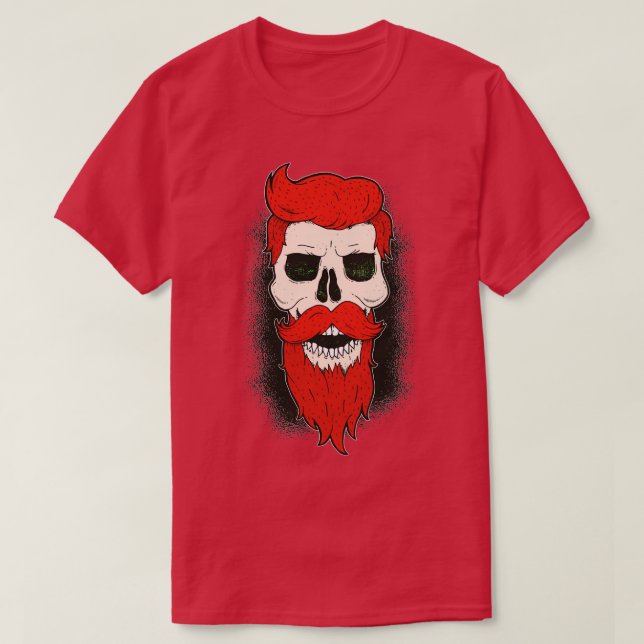T-shirt Crâne rouge (Design devant)