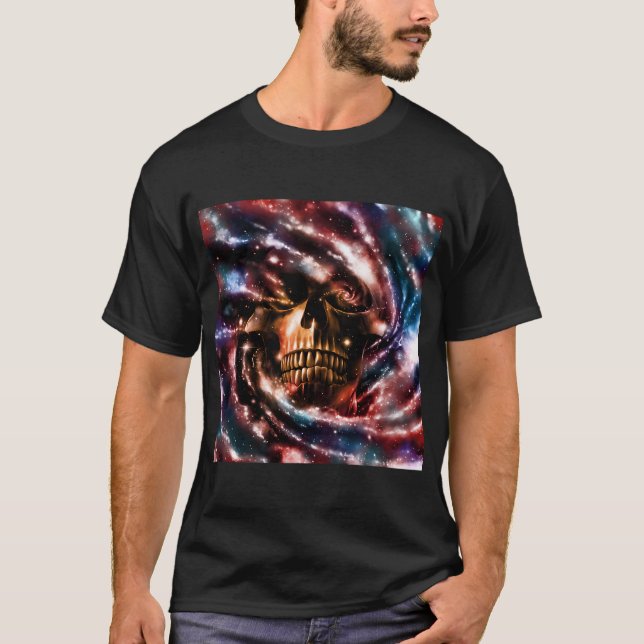T-shirt Crâne Spatial II (Devant)
