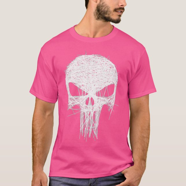 T-shirt Crâne stylisé (Devant)