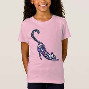 T-Shirt Crâne sucre Calavera Cat I