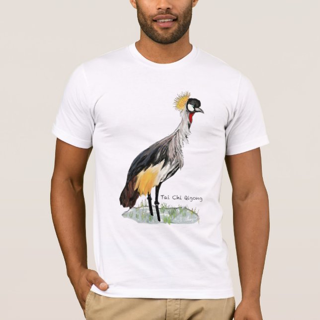 T-shirt Crane Tai Chi Qigong (Devant)