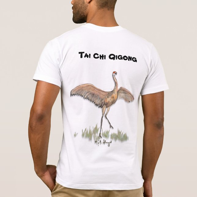 T-shirt Crane Tai Chi Qigong (Dos)